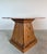 Kreiss "Duchess" Marble + Sculptural Wood Pedestal Card Table Game Table Dining For Sale - Image 6 of 18