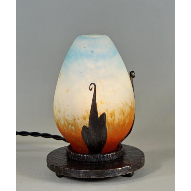 French Art Deco Night Lamp Incense Burner by Robj 1920s France For Sale - Image 6 of 12