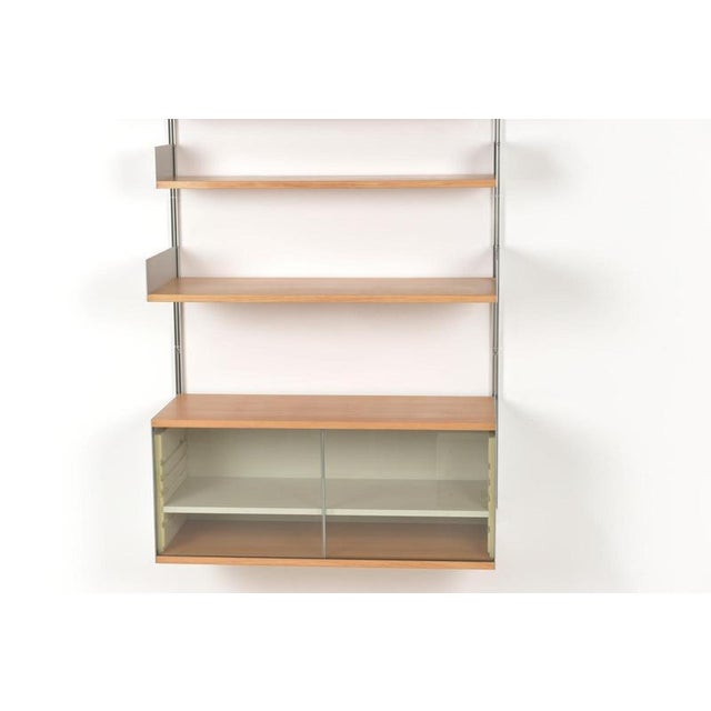 Shelving System 606 Beech Designer: Dieter Rams Year: 1960 Manufacturer: Vitsoe Country: Germany Measurements: H 160 cm W...