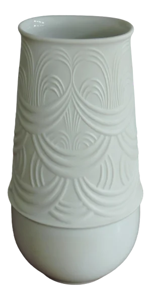 Bjorn Wiinblad Rosenthal Studio Line White Porcelain Vase