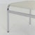 Metal 1 of 3 Mid-Century Girsberger Eurochair White Coffee Table, Swiss 1980s For Sale - Image 7 of 18