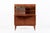 Mid-Century Danish Modern Teak Secretary Desk Cabinet 1960s For Sale - Image 4 of 18
