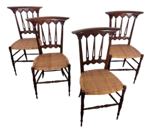 Chivarine Chairs by Josef Zotti, Set of 4