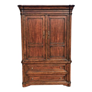 1990s Hooker Seven Seas Cherry Armoire For Sale