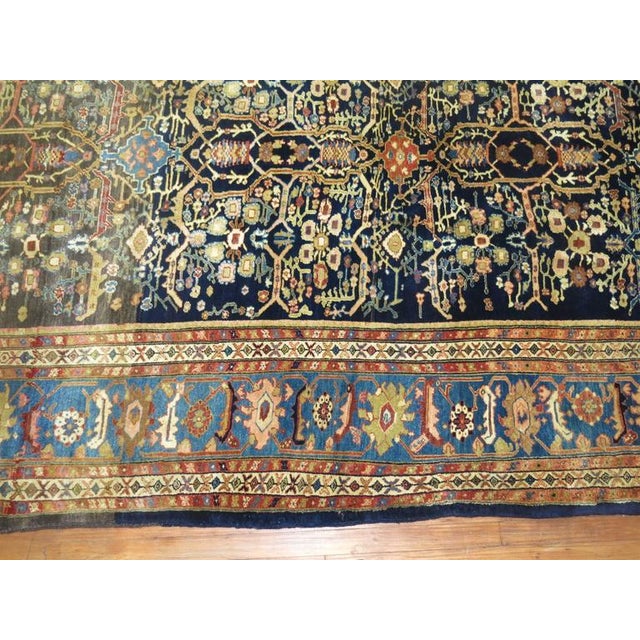 Early 20th Century Zabihi Collection Persian Malayer Rug - 10'7" x 12'8" For Sale In New York - Image 6 of 8