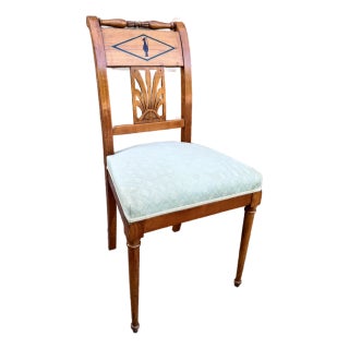 19th Century French Side Chair Chair Ready for Your Fabric For Sale