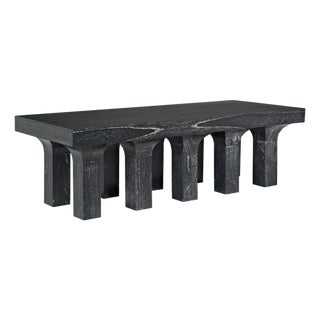 Santos Coffee Table, Cinder Black For Sale