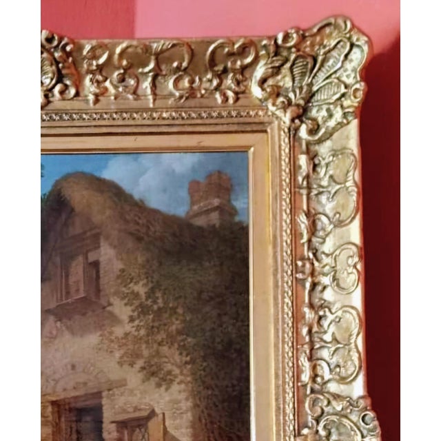 Rural Family Idyll - Monogramed Jwa, John White Abbott, 19th Century For Sale - Image 6 of 8