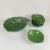 Ceramic Vintage Green Artichoke Leaf Salad Bowls, 1970s, Set of 7 For Sale - Image 7 of 18