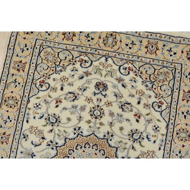 Nain Runner 2’9” X 17’9” Ivory Wool Traditional Hand-Knotted Oriental Rug For Sale In Philadelphia - Image 6 of 12