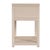 2020s Nora 21 in. W Rectangular Wood 1 Drawer Small Nightstand with Lower Open Shelf, Antique Taupe For Sale - Image 5 of 7