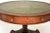Brown Antique Regency Leather Top Drum Table, 1800s For Sale - Image 8 of 13