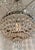 Metal Early 20th Century French Iron and Crystal Chandelier For Sale - Image 7 of 12