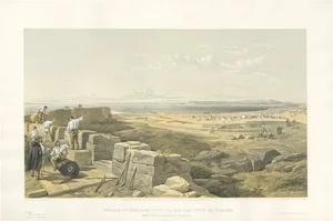 W. Simpson, Illustration of the Straits of Yenikale, Crimean War, 1855, Print