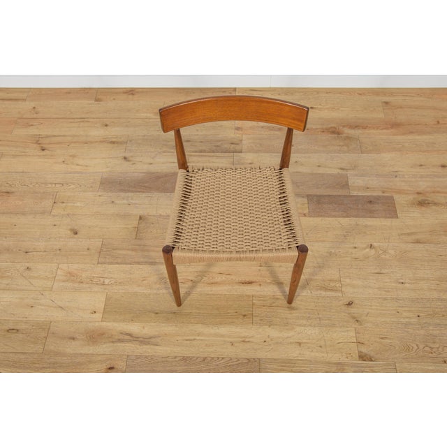Brown Mid-Century Modern Dining Chairs by Arne Hovmand-Olsen for Mogens Kold, 1960s, Set of 8 For Sale - Image 8 of 18