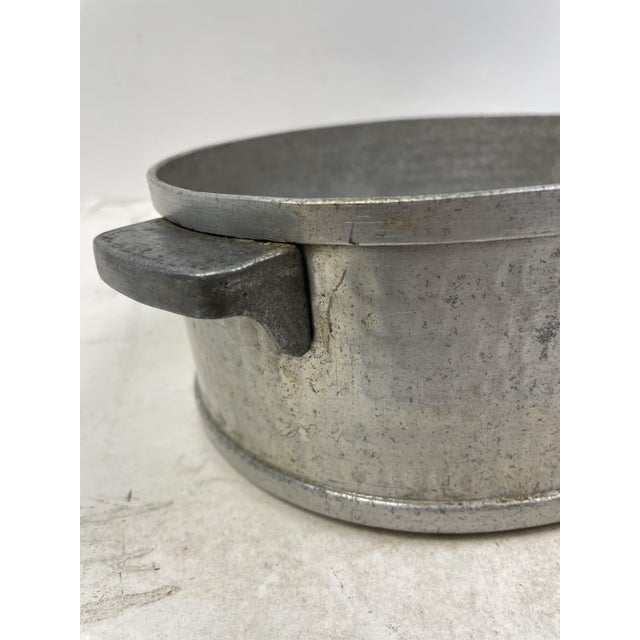 Metal Martini Tray in Aluminum, 1940s For Sale - Image 7 of 8
