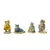Set of 4 Chinese Ceramic Kid Buddhism Lohon Monk Figures For Sale In San Francisco - Image 6 of 6