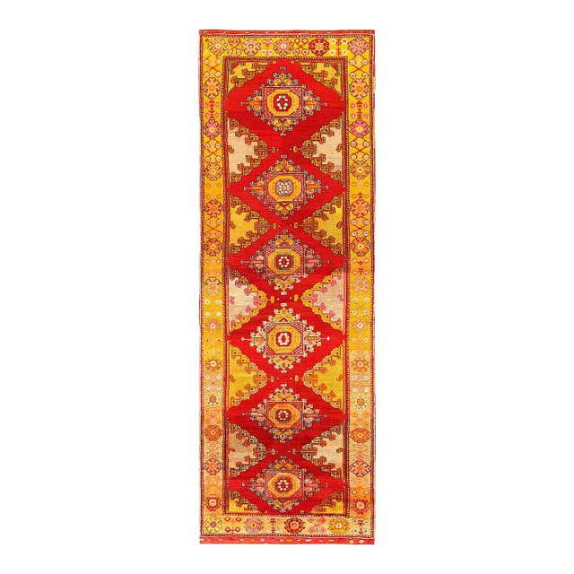 Pasargad DC Antique Turkish Oushak Runner Rug For Sale