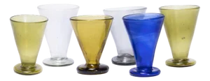 Moroccan Conical Glasses, Set of 6