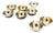 Washbasins in Smooth Silver, Set of 8 For Sale