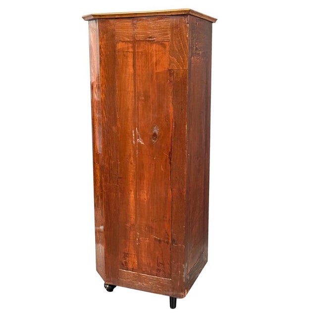 Antique Baroque Corner Glass Cabinet, 1820s For Sale - Image 6 of 10