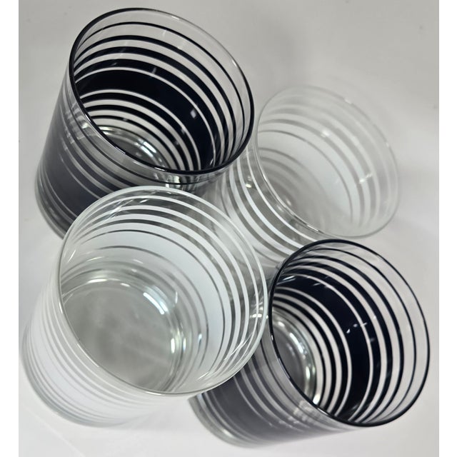 Lowballs ready for the beach,boat or home with these turn of the century toscony double old fashioned glasses.