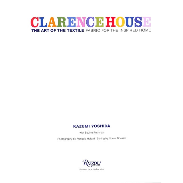 YOSHIDA, Kazumi [222] pp. Rizzoli 2011 12 1/4" x 9 7/8" Photography by Francois Halard This lavish book presents the...