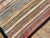 Textile 1890s Multicolor Stripe Minimalist Antique American Hooked Rug 4'6" X 7'4" Handknotted Wool Carpet For Sale - Image 7 of 7