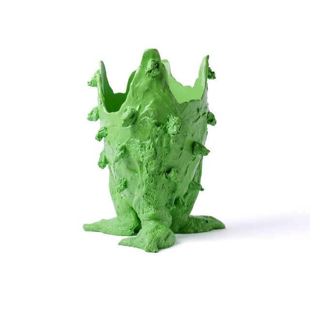 Lemon Special Vase in Matt Apple by Gaetano Pesce for Fish Design For Sale - Image 10 of 10