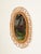 Large Oval Mirror in Bamboo, Rattan and Wicker by Franco Albini, Italy, 1970s For Sale - Image 9 of 11