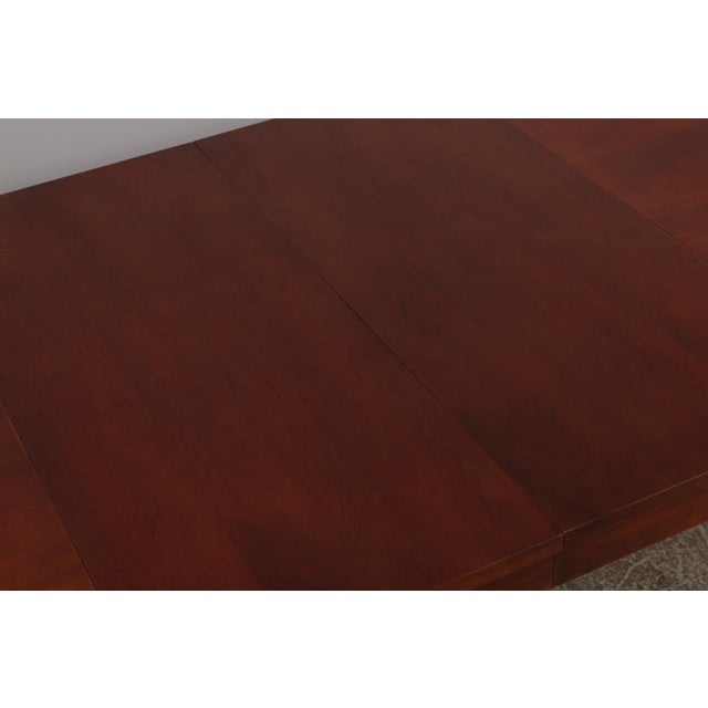 Ethan Allen Medallion Collection Cherry Dining Room Table For Sale - Image 12 of 17