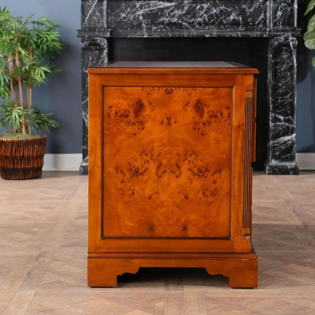 Traditional Country Estate Four Drawer File Cabinet For Sale - Image 3 of 11