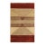 Abstract Gabbeh Beige/Red Wool Rug - 2'11'' X 5'1'' For Sale