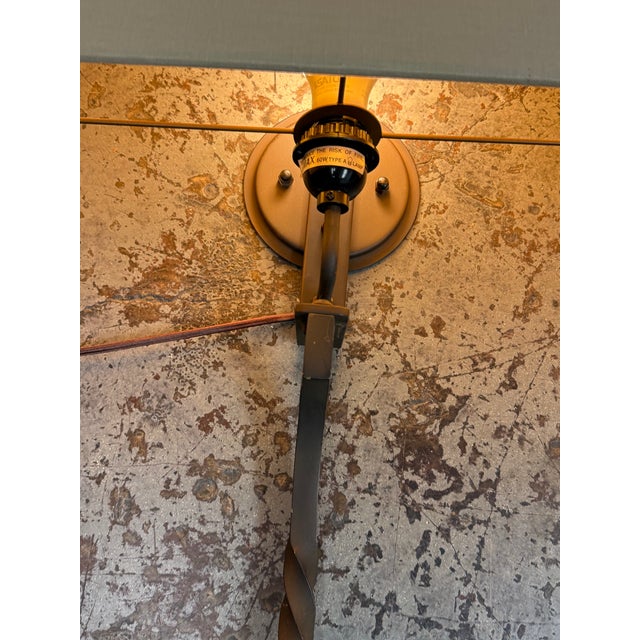 Restoration Hardware Vintage Iron Wall Sconces, Pair For Sale - Image 11 of 12