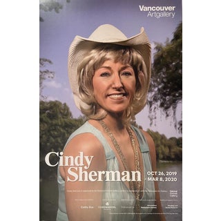 Vancouver Art Gallery Museum Cindy Sherman Exhibition Poster For Sale