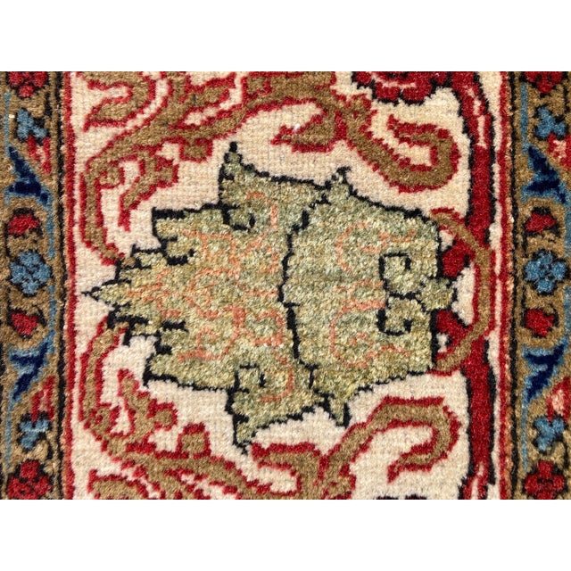 Antique Qum Rug, 1890s For Sale - Image 13 of 17