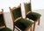 Art Deco Dining Chairs, 1940s, Set of 4 For Sale - Image 11 of 14