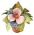 Ceramic pansies potted in a terracotta pot. Sweet sculpture made in Italy for Bergdorf Goodman.