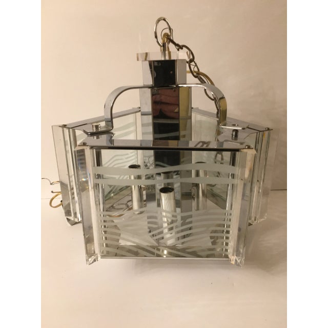 1980s Pendant Fixture Frederick Raymond 1985 For Sale - Image 10 of 10