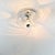 1970s Large Mid-Century/Space Age Glass "Wave" Flush Mount by Koch & Lowy for Peill & Putzler, Germany - 1 of 2 For Sale - Image 6 of 12