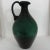 Mid 20th Century Vintage Italian Large Green Ewer Vase For Sale - Image 5 of 9