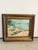 Sky Blue Early 20th Century Original Florence White Williams Coastal Landscape | Impressionist Style Oil Painting | Framed Seascape For Sale - Image 8 of 8