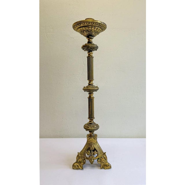 Early 20th Century Renaissance French Table Lamp, 1890s For Sale - Image 12 of 15