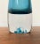 Blue Vintage Art Glass Vase For Sale - Image 8 of 12