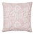 Schumacher Pomegranate Print Pillow in Petal For Sale