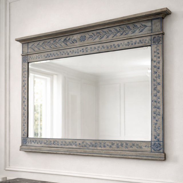 Venetian Polychrome Mirror, 19th Century For Sale - Image 4 of 4