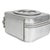 Silver Metallic Sakai Be Green Calfskin Diagonal Stitched Blondie Top Hand For Sale In New York - Image 6 of 9