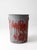 Early 20th Century Antique Galvanized Utility Can With Red Paint For Sale - Image 5 of 17
