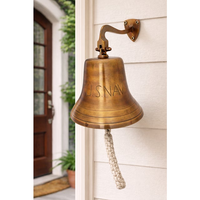 Bring bold maritime charm to your space with this premium Pirate’s U.S. Navy bell, a striking nautical décor piece...