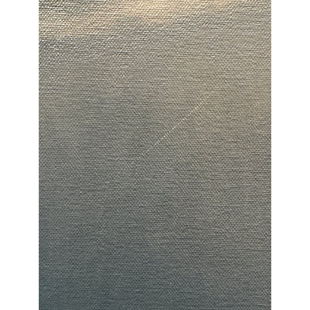 Gray David Gordinier's Brewing Storm Original Oil on Canvas Painting, Signed For Sale - Image 8 of 12